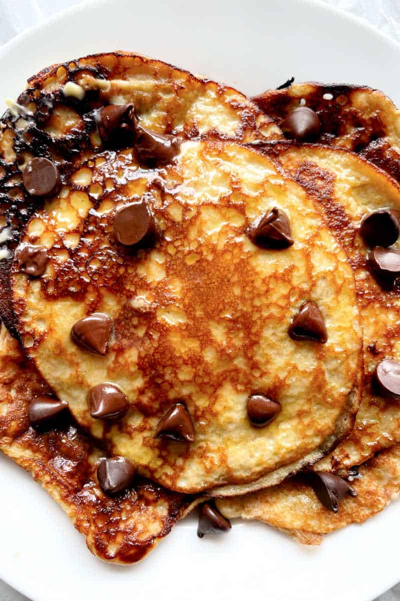 2 ingredient banana pancakes