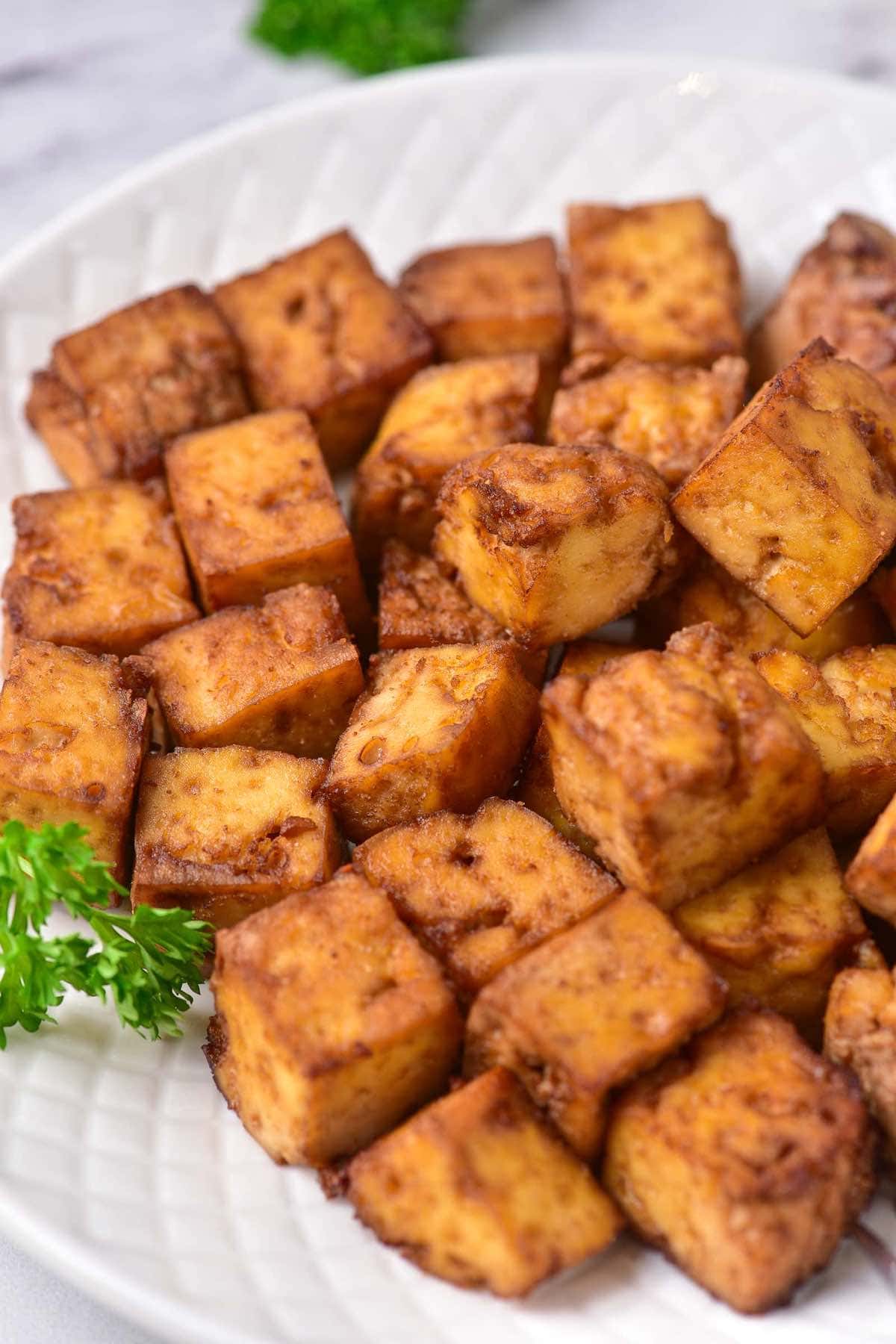 air fry tofu.