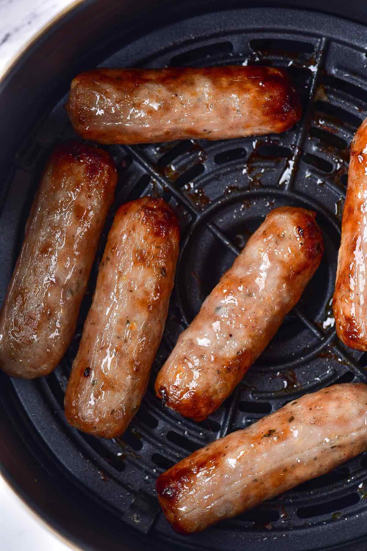 air fryer bratwurst.