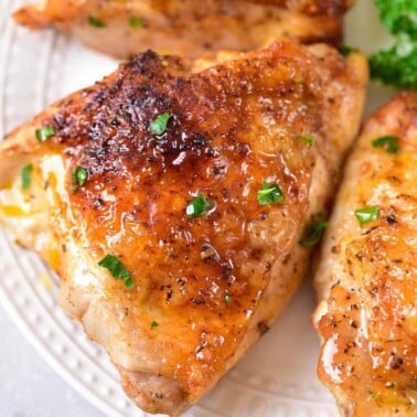 air fryer chicken thighs recipe.