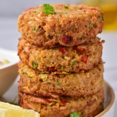 air fryer crab cakes recipe.