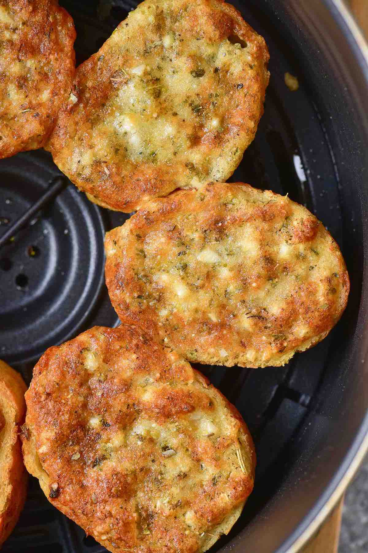 air fryer garlic bread.