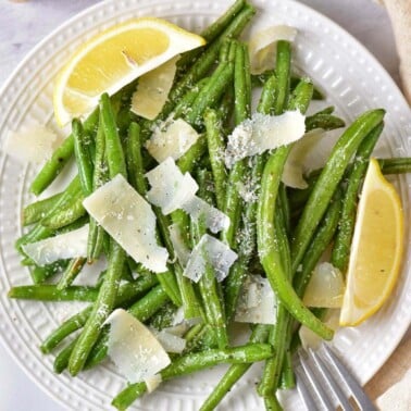 air fryer green beans recipe.