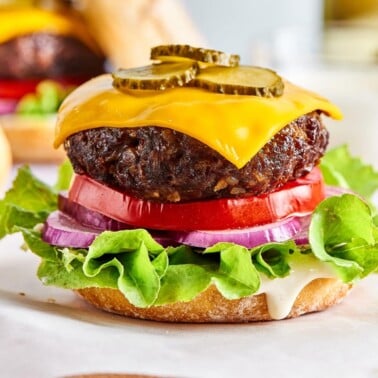 air fryer hamburgers recipe.