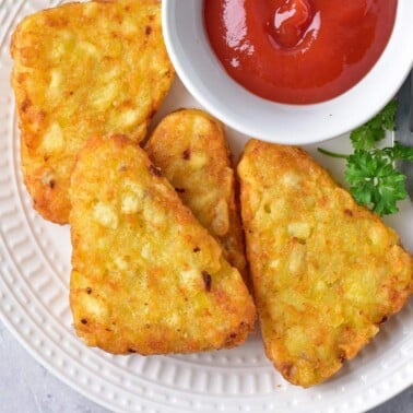 air fryer hash browns recipe.