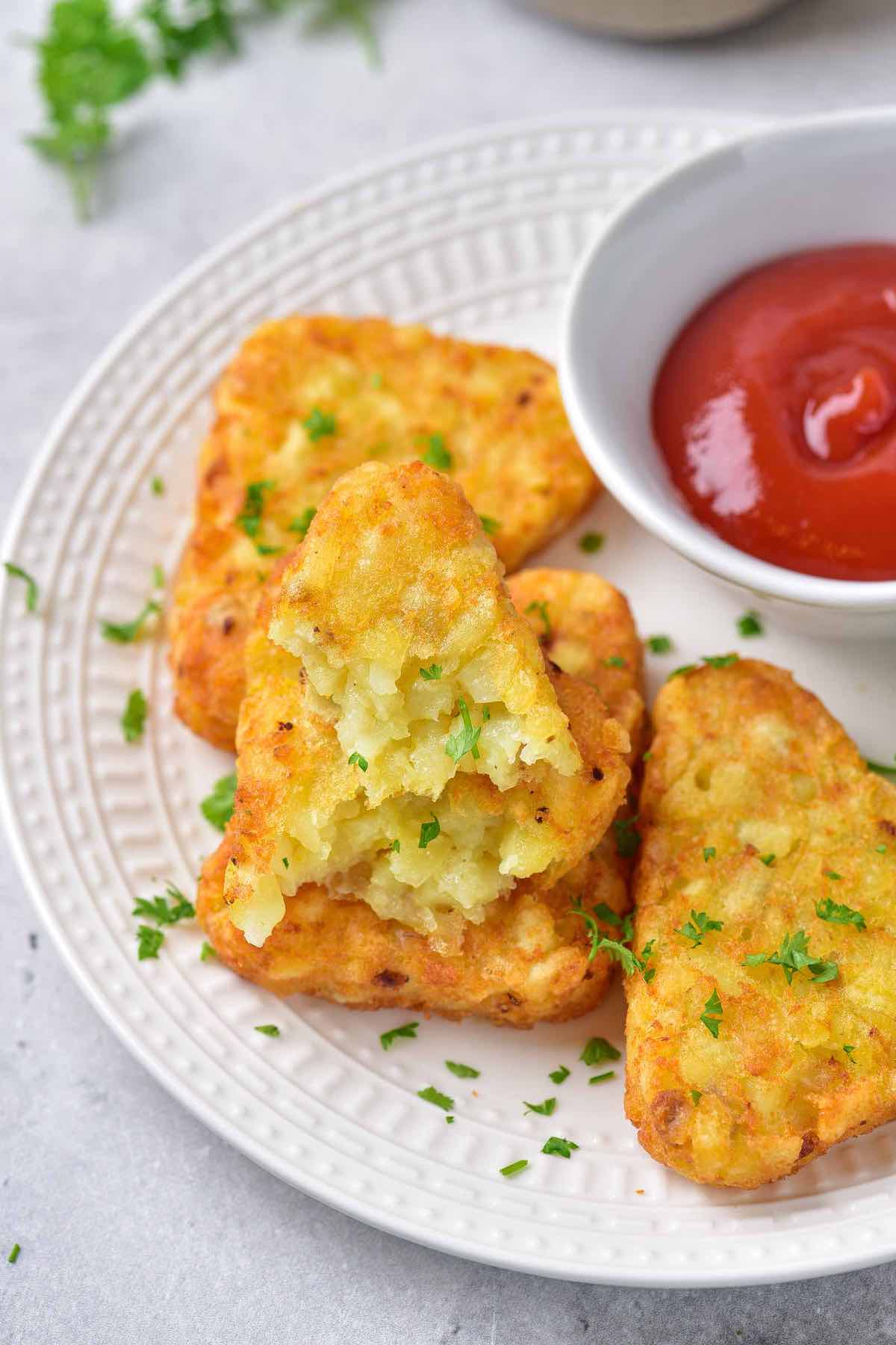 air fryer hash brown patties.