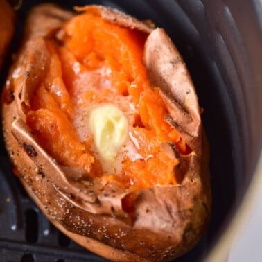 air fryer sweet potato recipe.