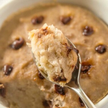 banana bread mug cake