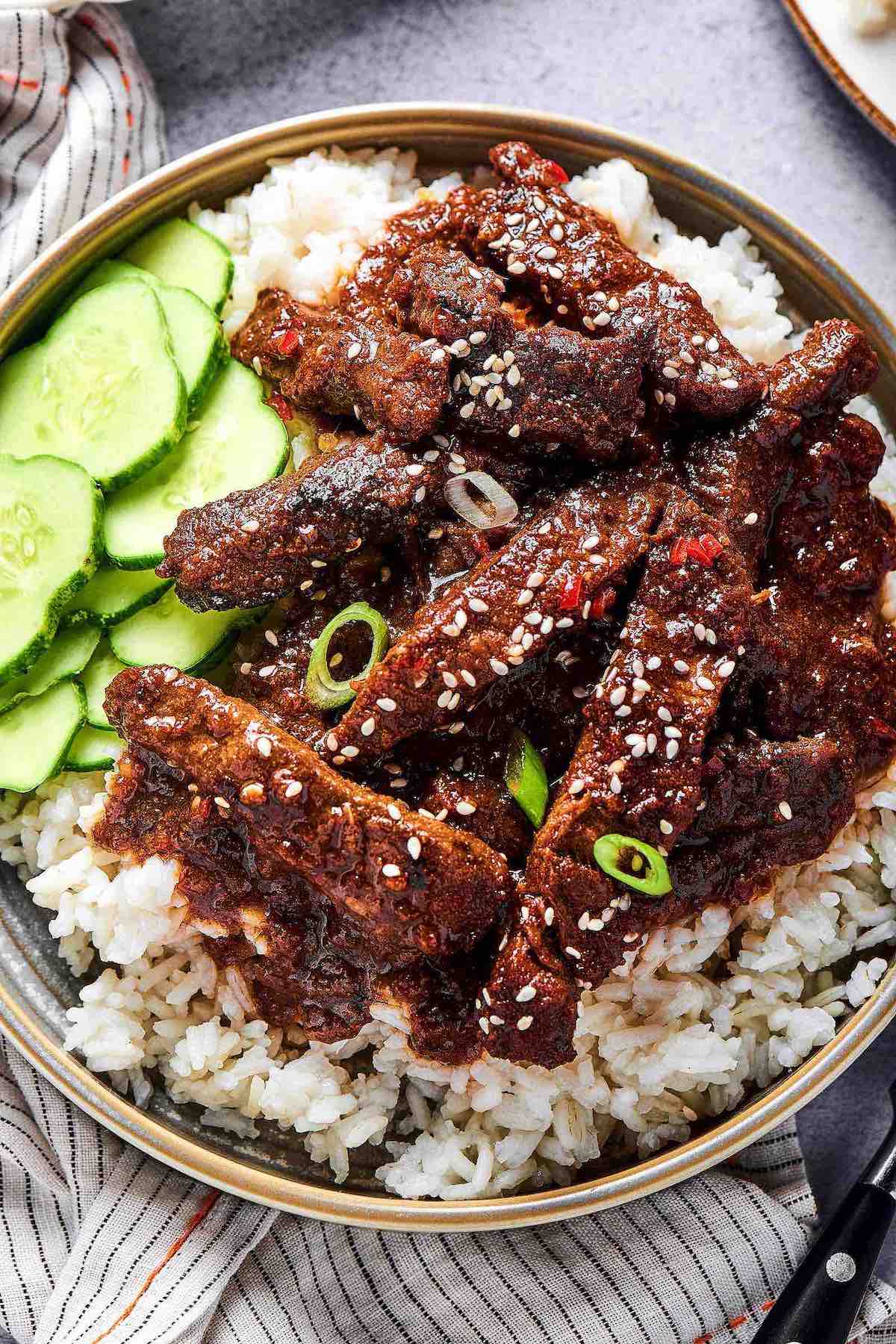 beef bulgogi recipe.