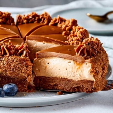 Biscoff cheesecake recipe.