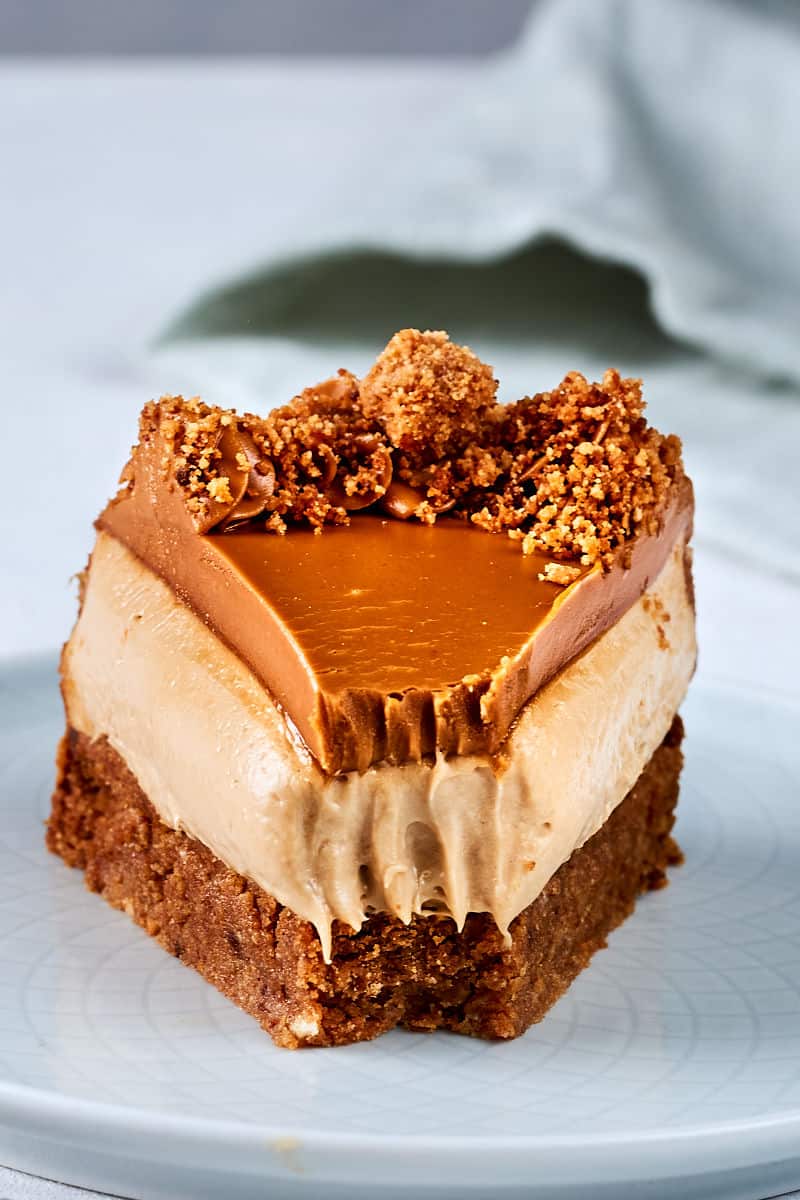 No bake Biscoff cheesecake