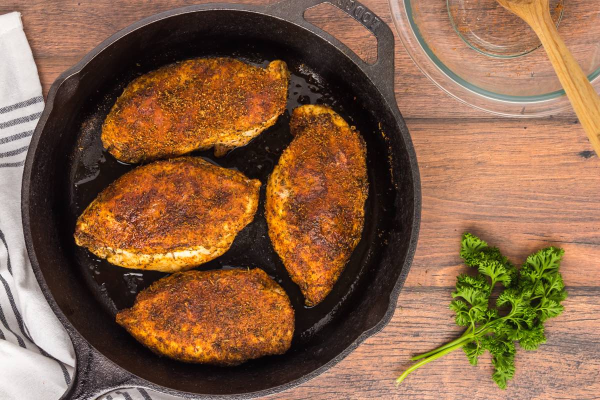 blackened chicken breast recipes.