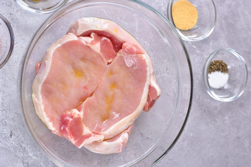 boneless pork chops.