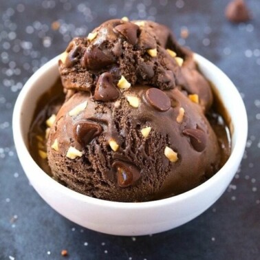 brownie ice cream recipe.