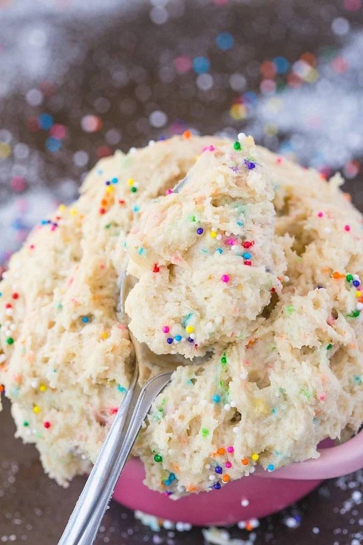 3 ingredient cake batter dip.