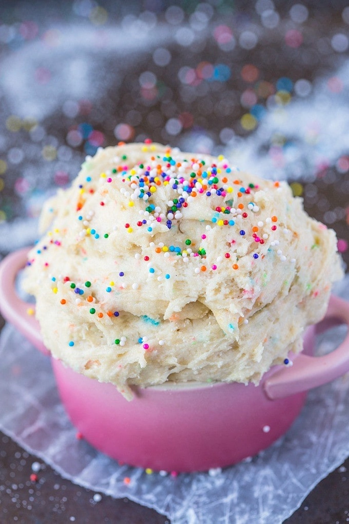 cake batter dip.