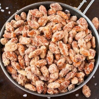 candied almonds recipe.