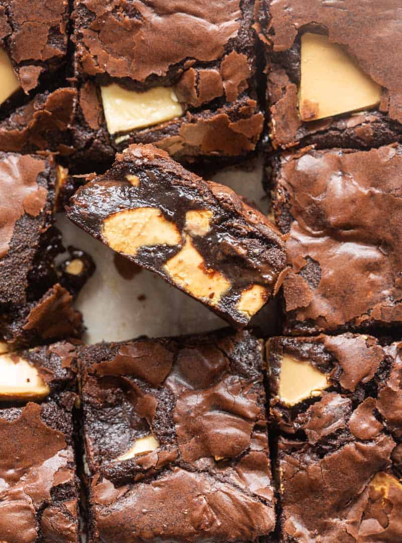 Cadbury Caramilk Brownies