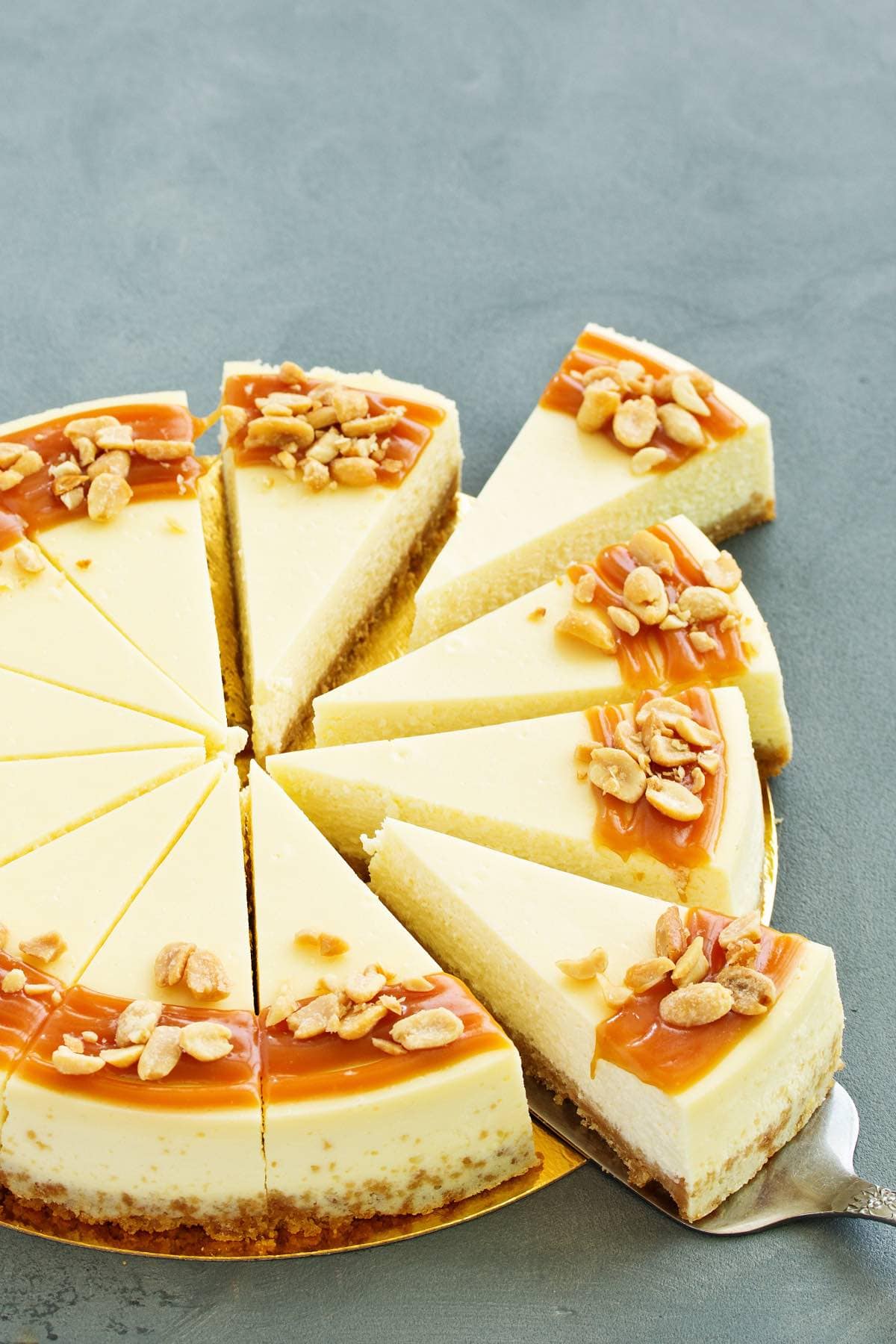 caramilk cheesecake.