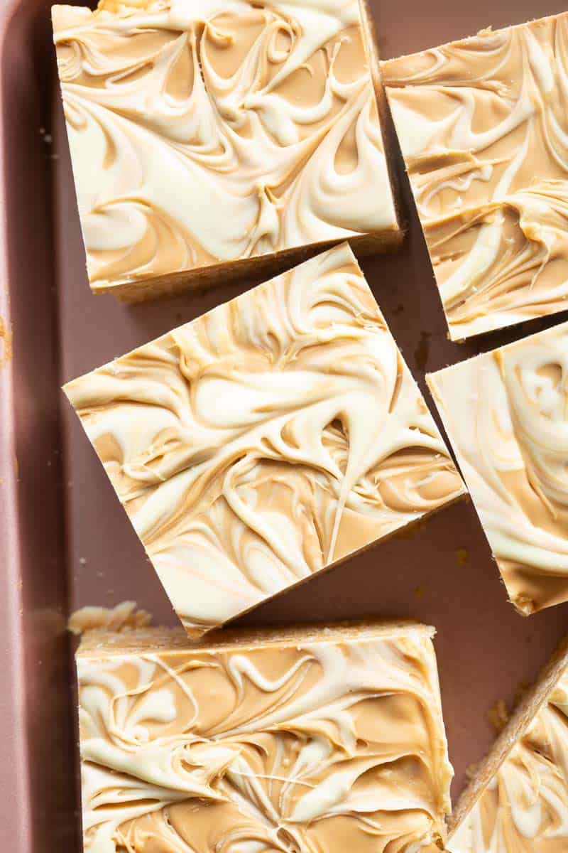 Caramilk no bake slice