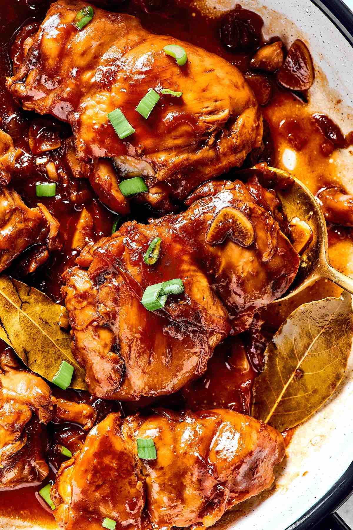 chicken adobo.