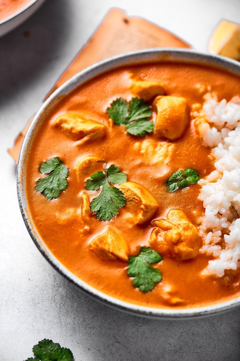 chicken curry with coconut milk