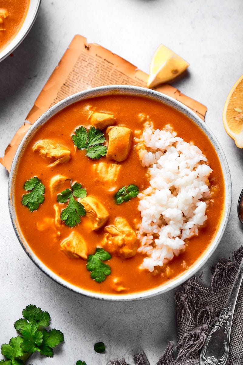 coconut curry chicken