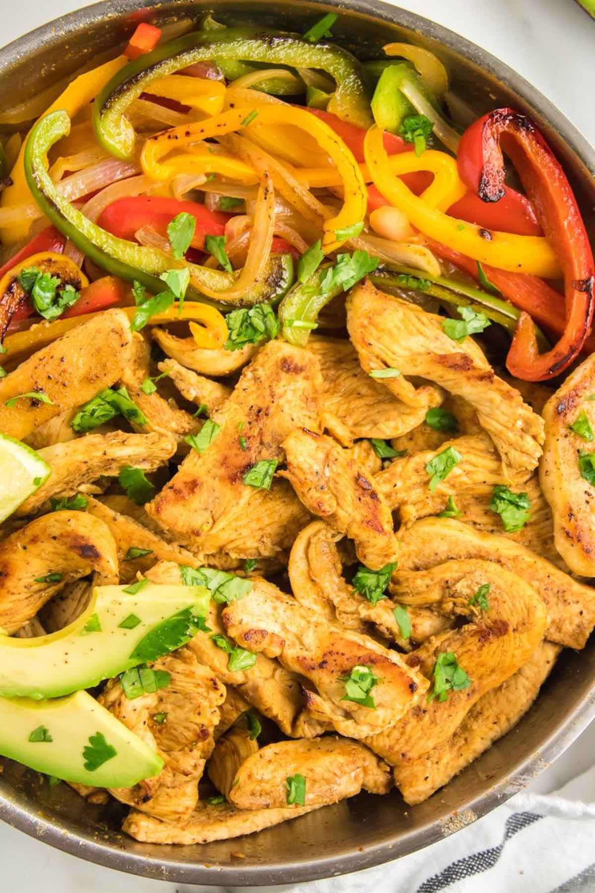 chicken fajita.