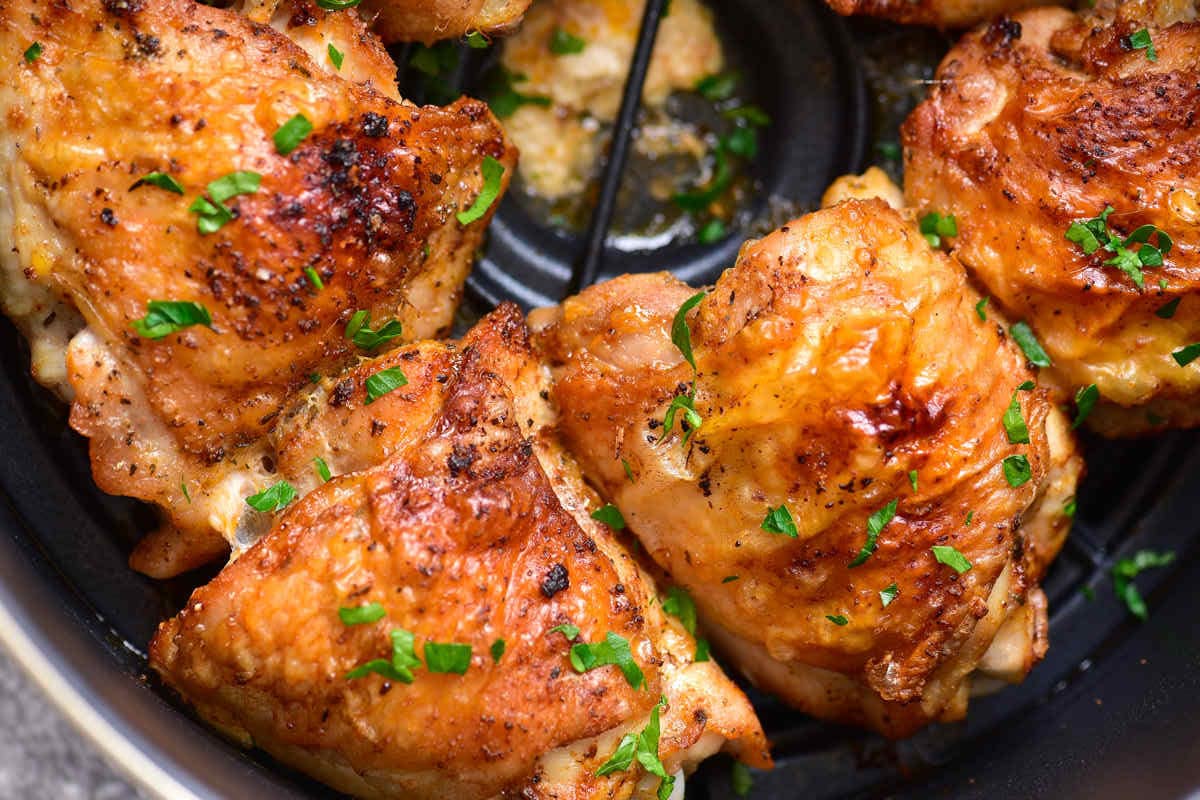 chicken thighs air fryer.