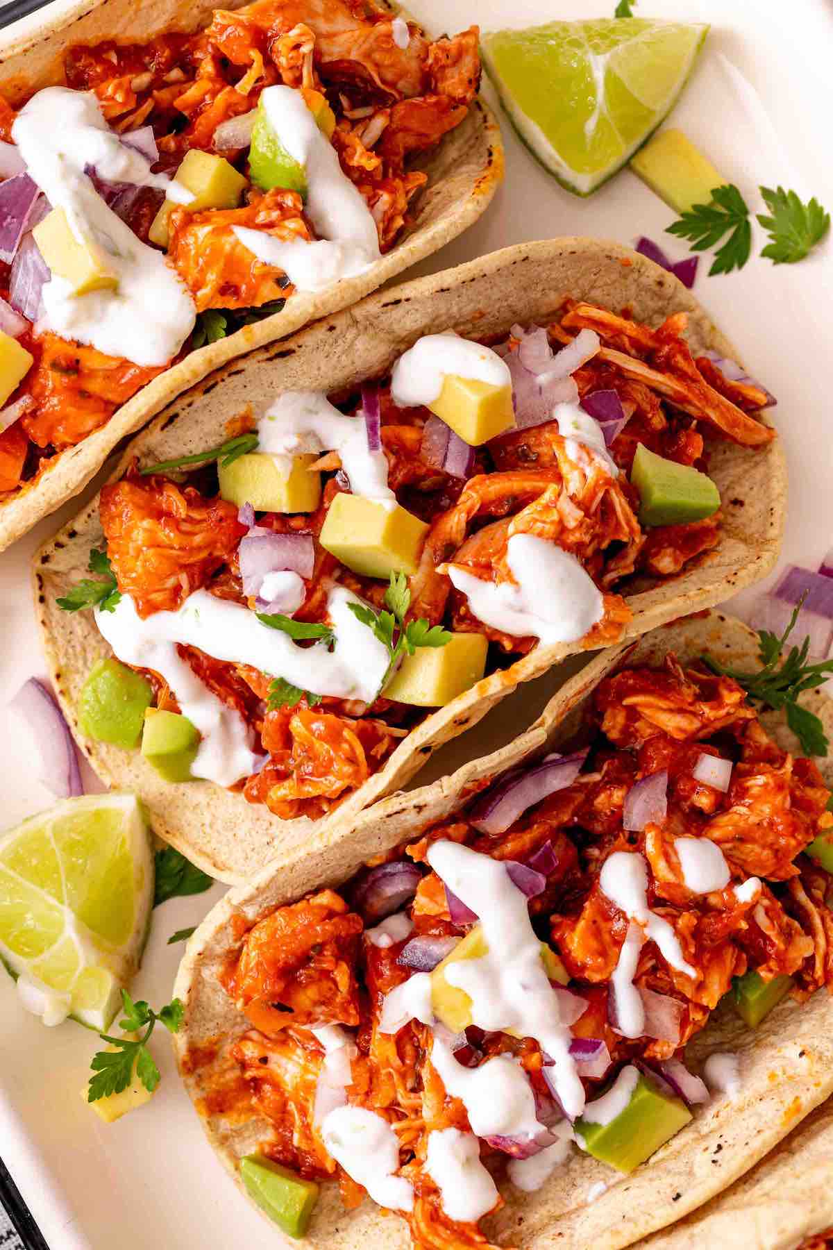 tinga chicken.