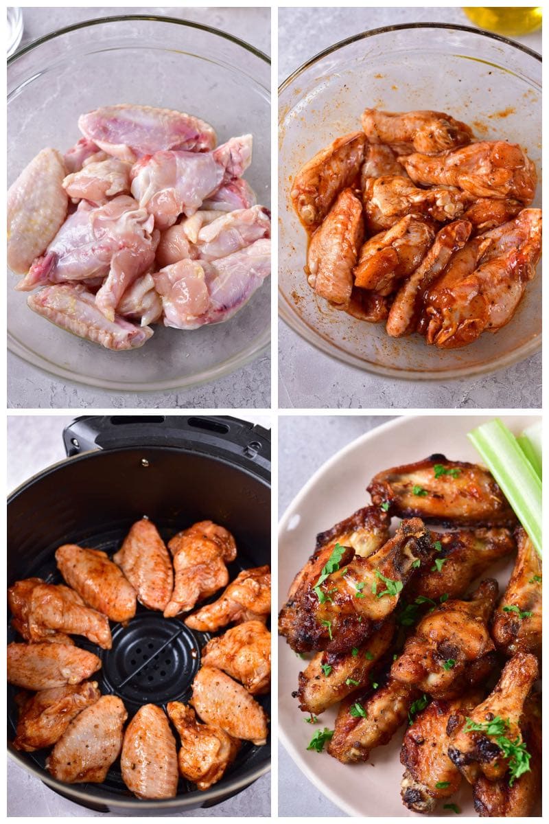 chicken wings in air fryer