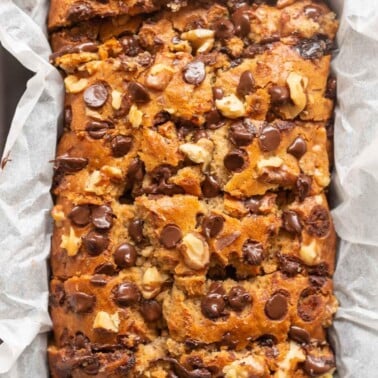 chocolate chip banana bread recipe.