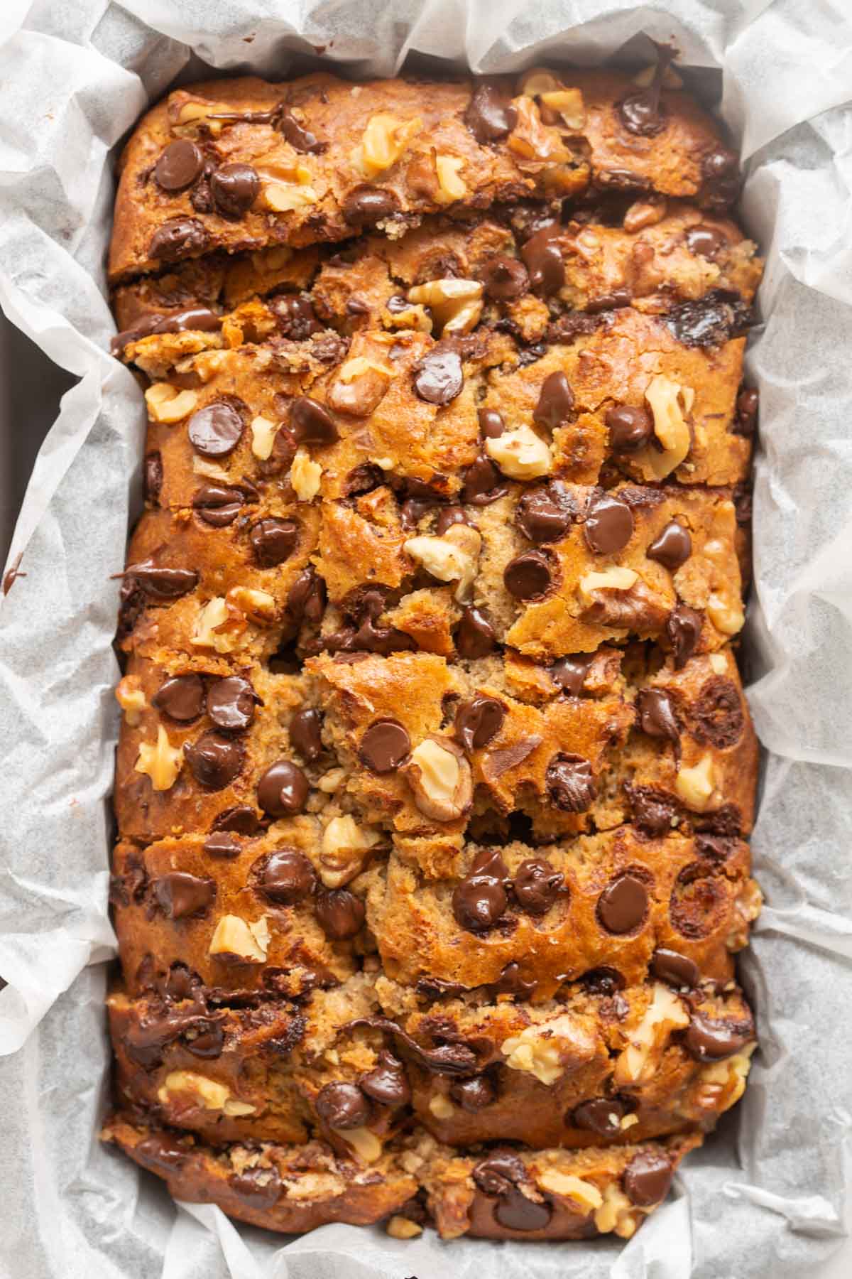 chocolate chip banana bread.