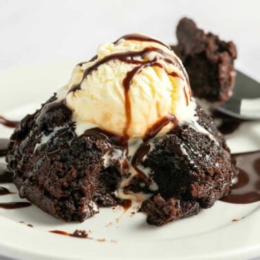 gluten free lava cakes