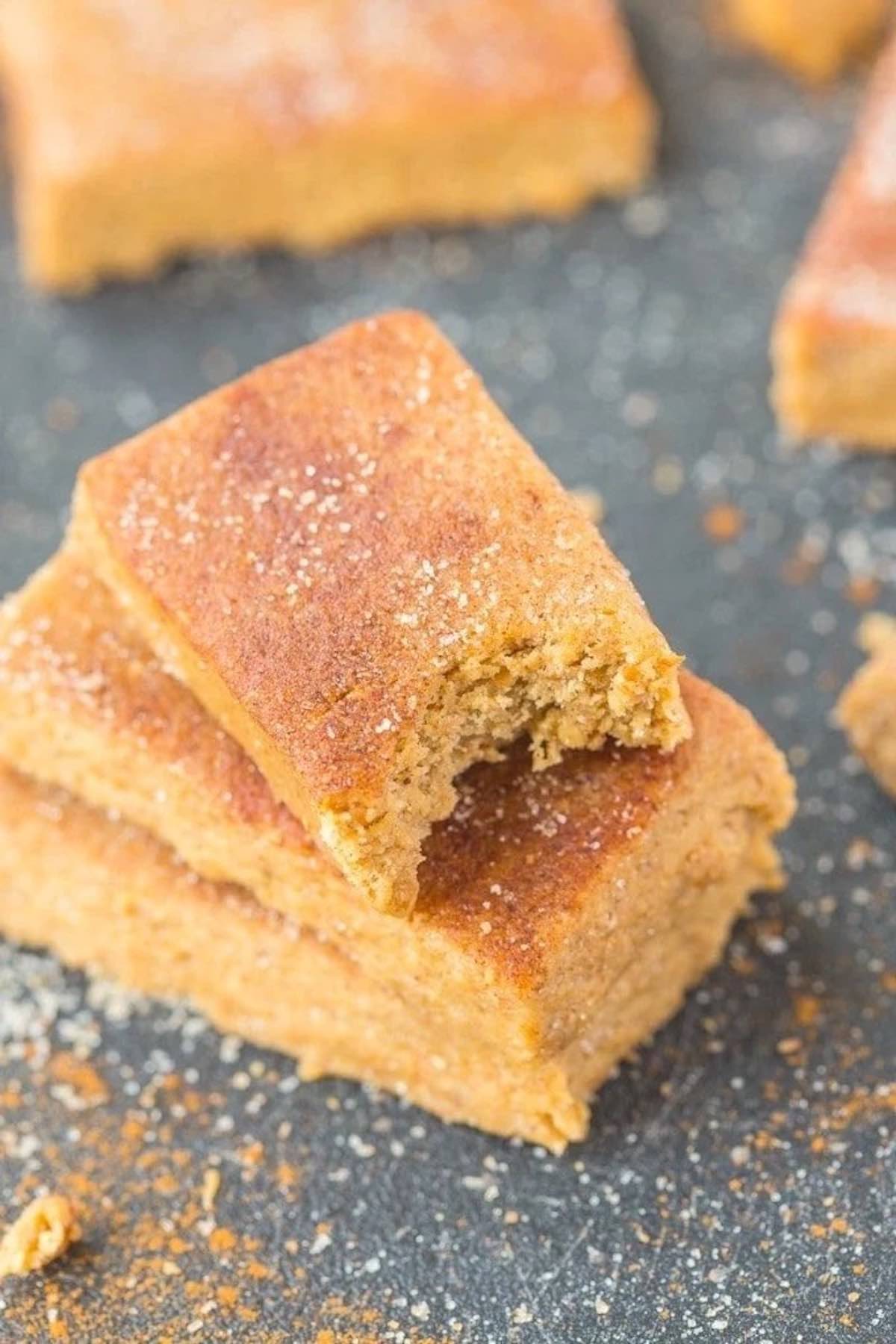 cinnamon toast crunch protein bars.