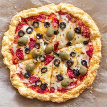 cloud bread pizza