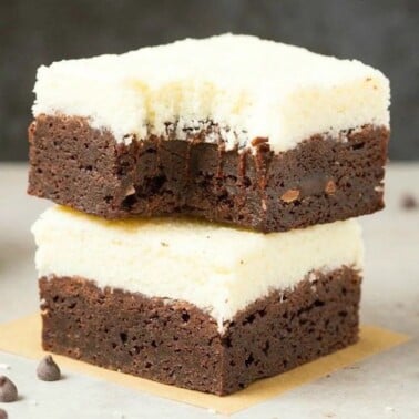 coconut brownies recipe.