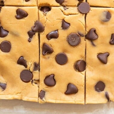 cookie dough protein bars recipe