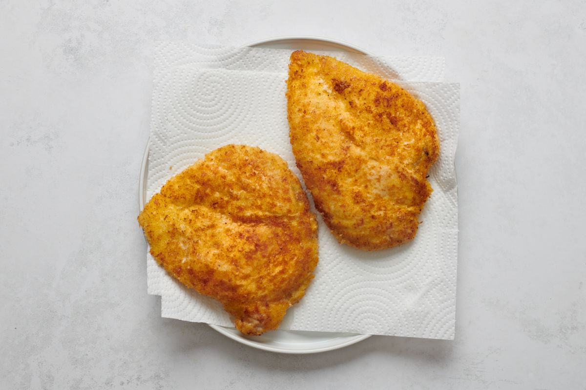 crispy chicken milanese.