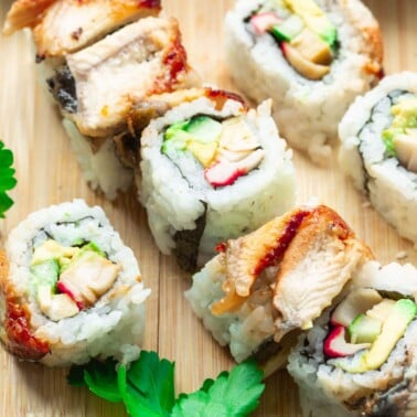 dragon roll recipe.