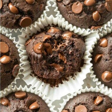 healthy chocolate muffins