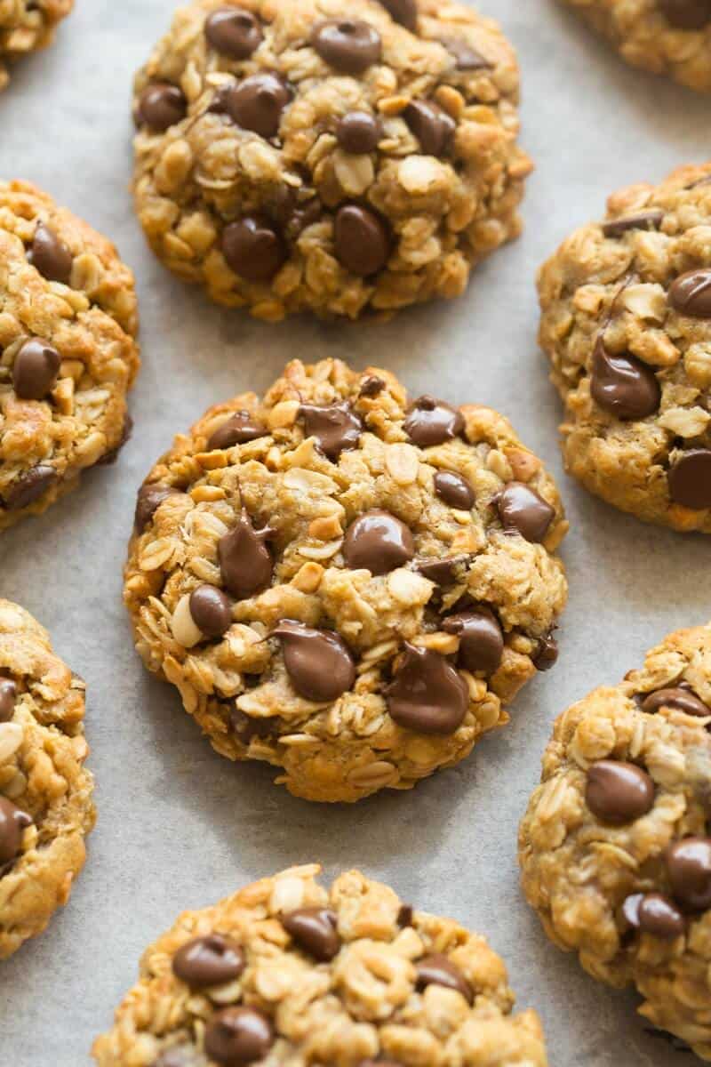 peanut butter oatmeal cookies.