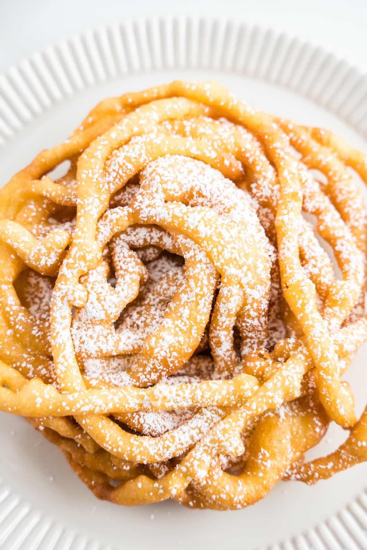 funnel cakes recipe.