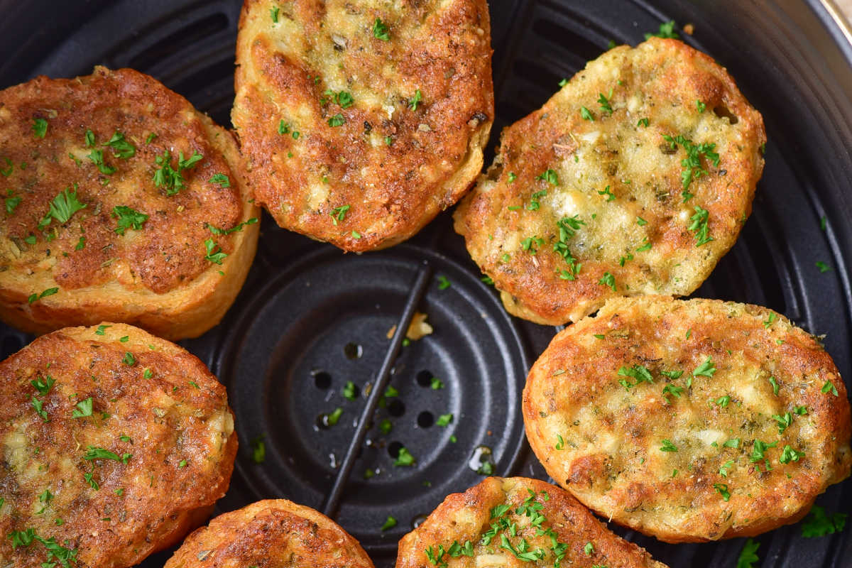 garlic bread air fryer.