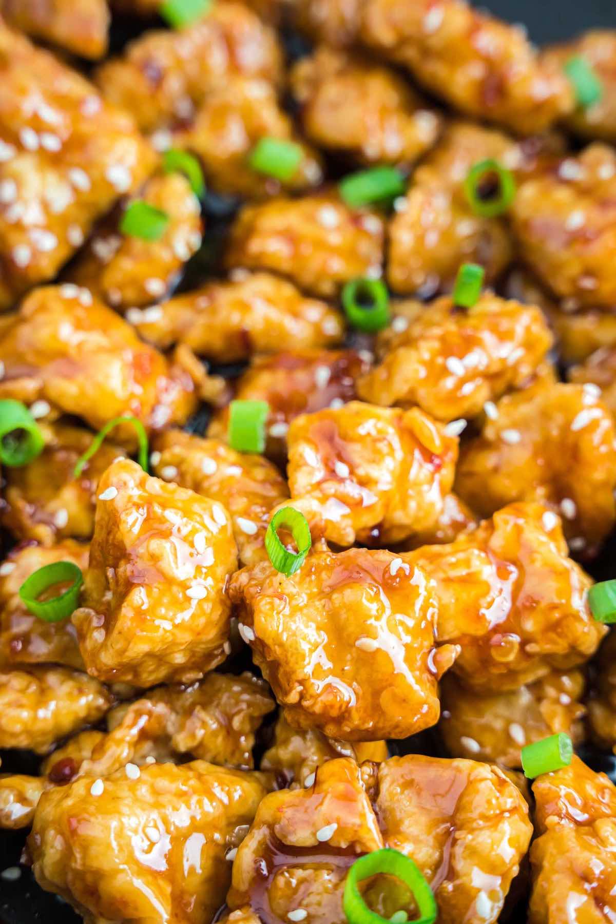 general tso's chicken.