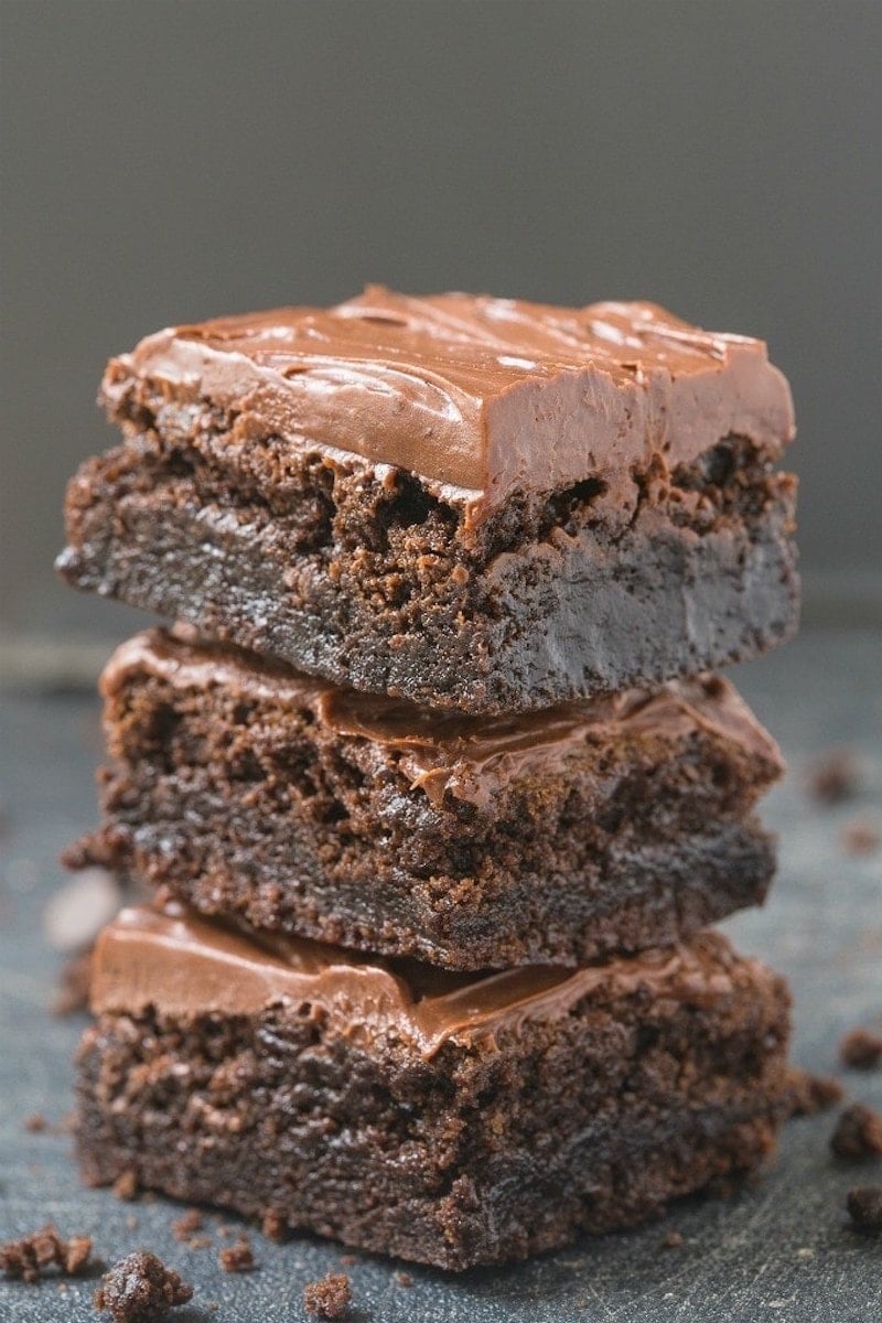 healthy brownie