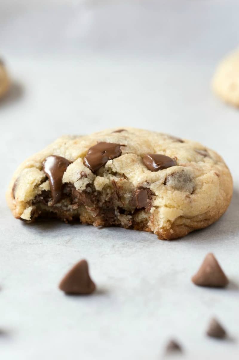 healthy choc chip cookies