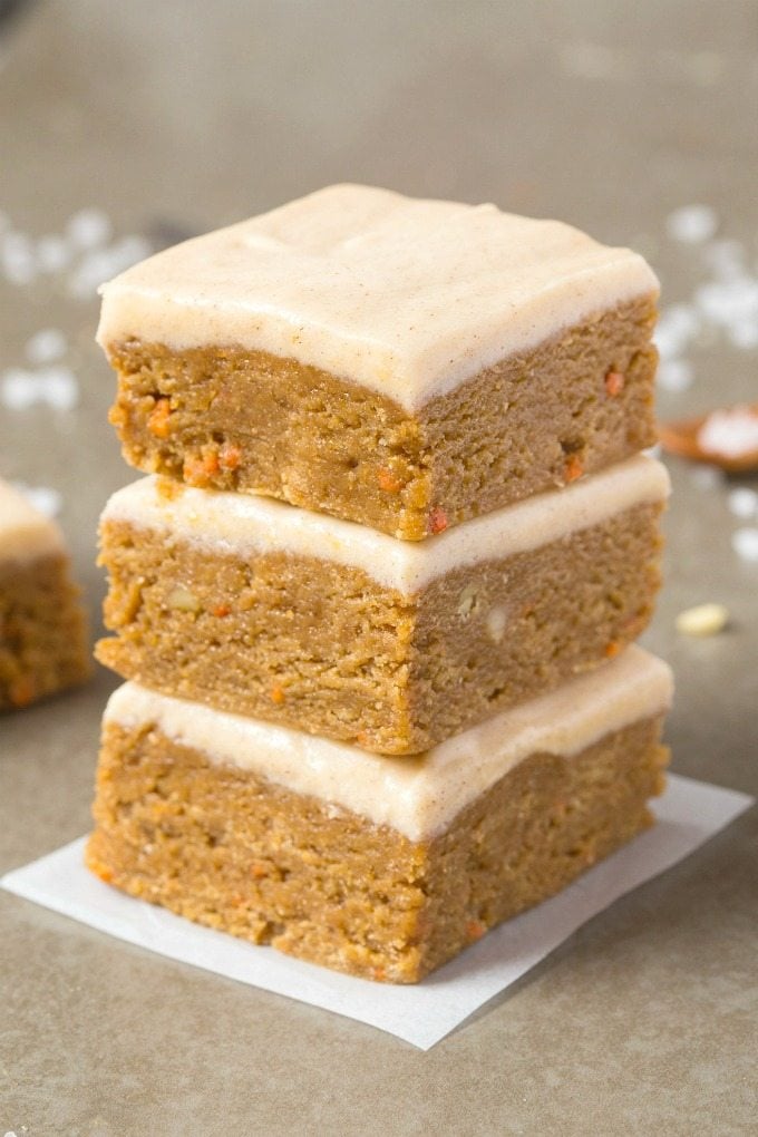 carrot cake breakfast bars