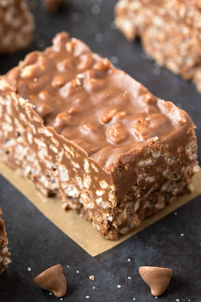 homemade crunch bars