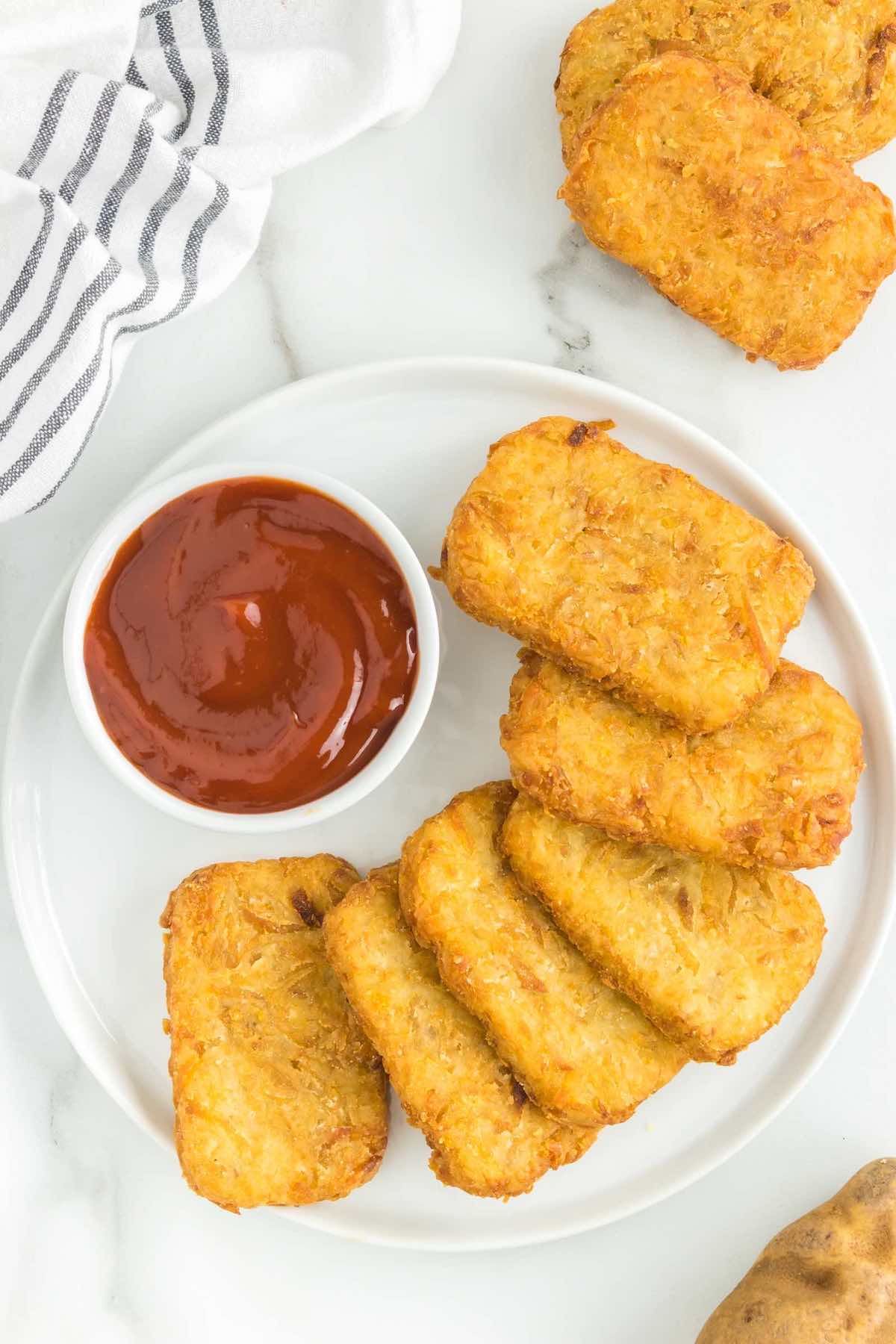 homemade hash browns.